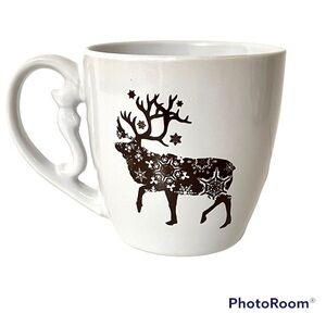 Reindeer Coffee Tea Hot Cocoa Mug Size 15 oz.
